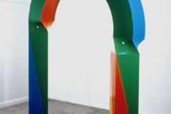 "Party Piece", 82 x 62 x 13", 1965, Fiberglass, Paint