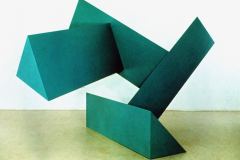 Untitled Green No. 39, 1967 - 68, fiberglass, 84 x 122 x 96"