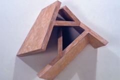 Canal No. 47, 1983, Plywood, 26 x 27 x 14 1/2".