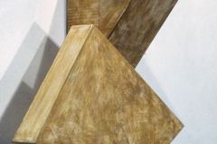Canal No. 70, 1984, Plywood, 16 x 18 x 9 1/2".