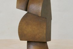 Gratitude, (Aniti-virus), 6 1/4 x 3 x 3 1/2", 2020, Cast, Bronze, Eznic Metal Arts, 1/3, 2021