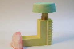 Source (Anti-Virus), 5 x 31/2 x 5 1/4", Hydrocal, 2022.