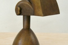 Srar Gazer, (Aniti-virus), 6 x 3 1/2 x 4 1/2", 2020, Cast, Bronze, Eznic Metal Ats, 1/3 , 2021