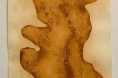 Untitled, No. 16, 2001 - 02, red clay, 19.5 x 15"