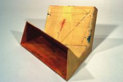 "Horse's Mouth", 1987, 13 x 28 x 23", Epoxy, Glssfiber, Paint, Foamcore.