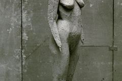 Figure Study, Clay, 1958, Life Size.