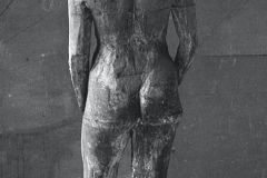 Figure study, Cement (cast from clay), 1957, Life Size.