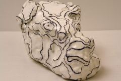 Alfred, 2004, 4 1/2 x 6 x 4 1/2", Glazed Ceramic.