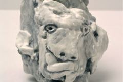 Gradpa (McTavish), 2005, glazed ceramic, 5.5 x 4.5 x 5"