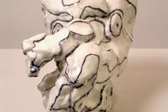 Henry, 2005, 6 x 5 1/2 x 3 1/2", Glazed Ceramic.