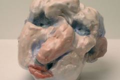 Monro, 2005, galzed ceramic, 6.5 x 7 x 7.5"